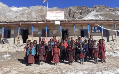 Zweite Winterschule in Nepal